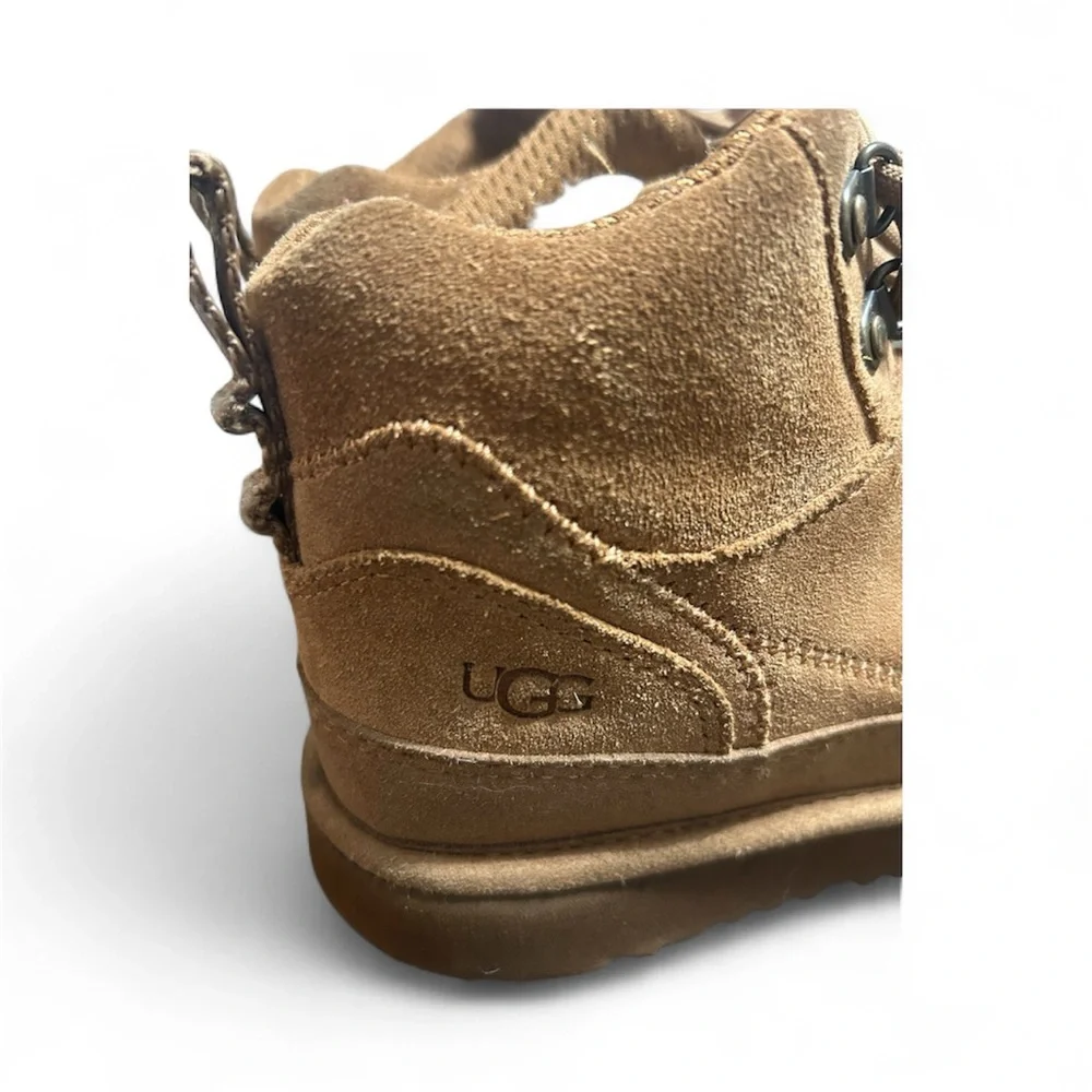 UGG Kids Brown Lace-Up Boots